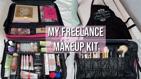 My Freelance Makeup Kit Essentials Tips Youtube