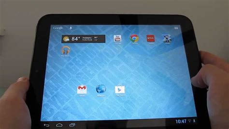 Android 41 Jelly Bean On The Hp Touchpad Youtube