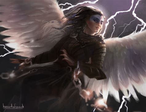 Cr Yasha Yasha Nydoorin Is A Protector Formerly Fallen Aasimar