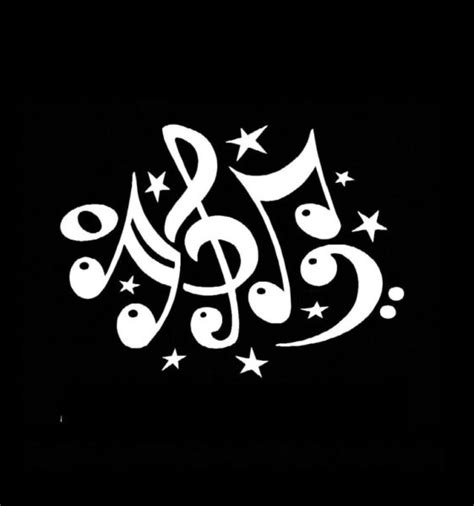 Cover your phone, laptop, notebooks and anything you wish with fun designs from independent artists. Music Notes Decal Window Decal Sticker