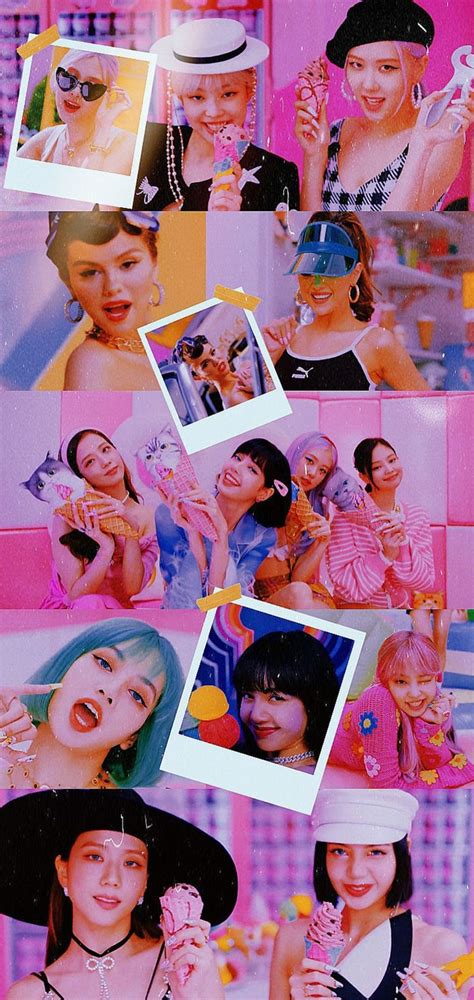Are you seeking black pink wallpaper hd? BLACKPINK ICE CREAM Wallpaper em 2020 | Black pink ...