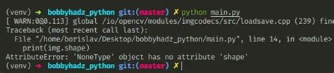Attributeerror Nonetype Object Has No Attribute Shape Bobbyhadz