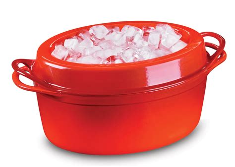 There is much to compare between le creuset and staub, such as the cooking surface, lids, handles, colors, price, guarantees, and more. Le Creuset Cast Iron Oval Doufeu Oven, 6-quart Flame ...
