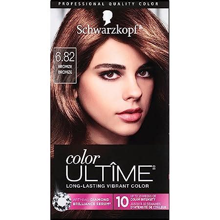 Amazon Com Schwarzkopf Color Ultime Permanent Hair Color Cream 6 82