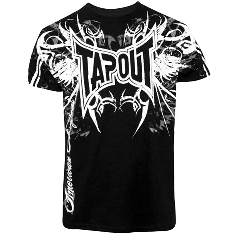 Tapout Darkside Premium Adult T Shirt Official Ufc Mma Kickboxing Apparel