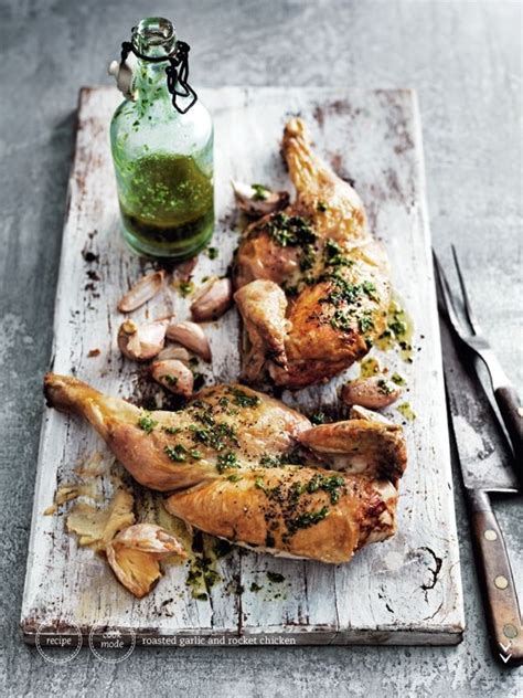 Chicken On Wooden Serving Board Partially Portioned Partially Dressed