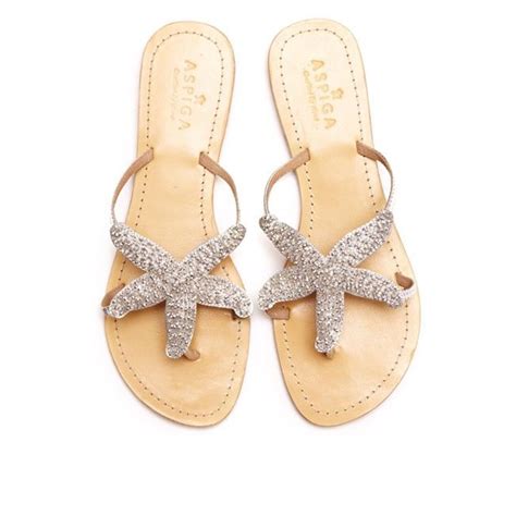 Starfish Sandals Starfish Sandals Beaded Sandals Beaded Leather