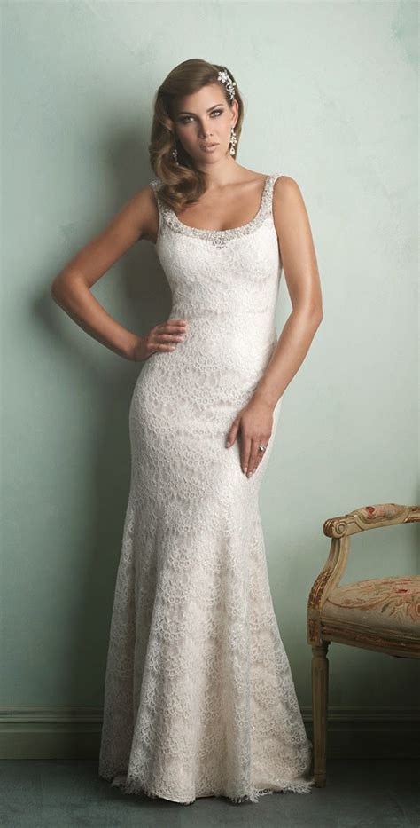 You may need to visit a specialty bridal boutique to find the right dress. Allure Bridals Fall 2014 - Belle The Magazine