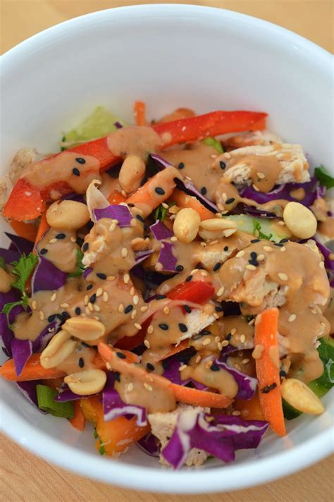 Lili popotte Salade thaï arc - en - ciel