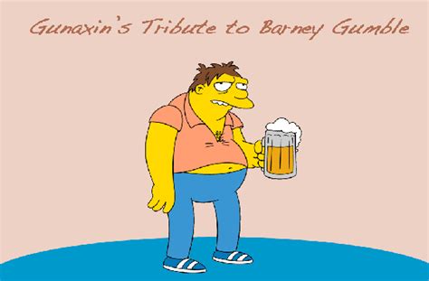 Simpsons Barney Gumble Kissing