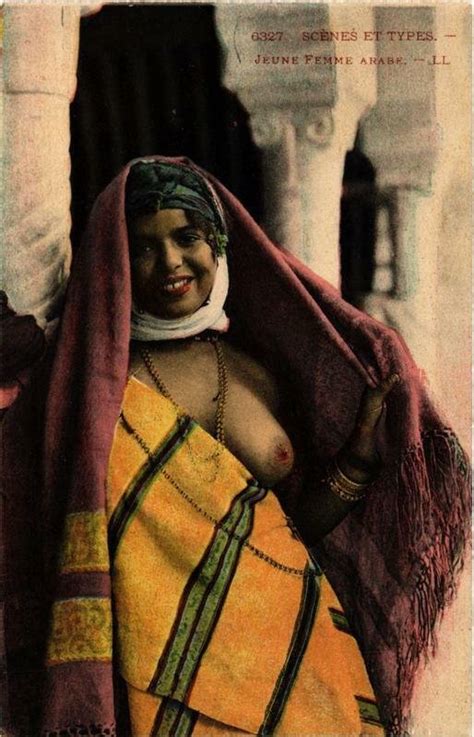 Pc Cpa Scenes Et Types Jeune Femme Arabe Female Ethnic Nude A