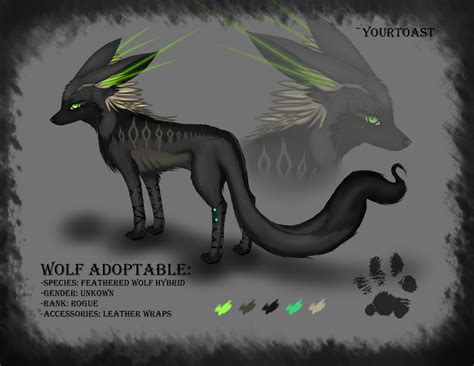 Wolf Hybrid Adoptable Sold By Yourtoast On Deviantart