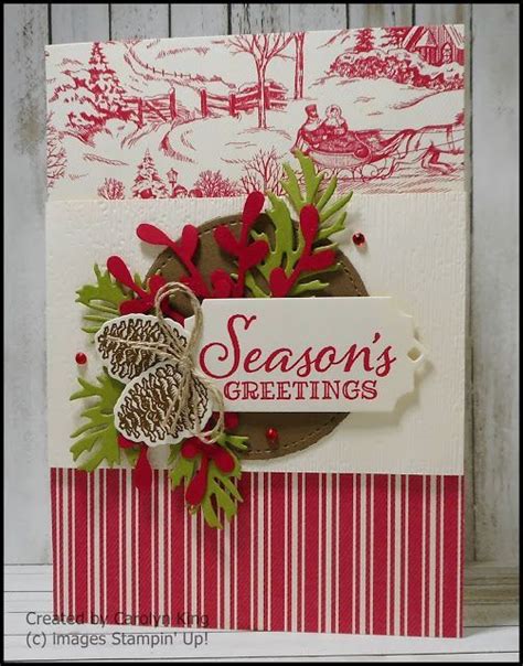 Peaceful Boughs Christmas Cards Handmade Christmas Cards To Make