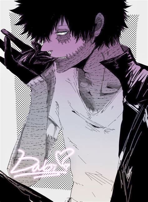 Dabi Shirtless Manga