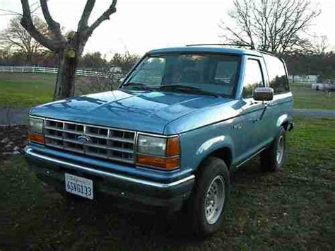 Sell Used 1990 Ford Bronco 11 Xlt Auto 4x4 In Palo Cedro California