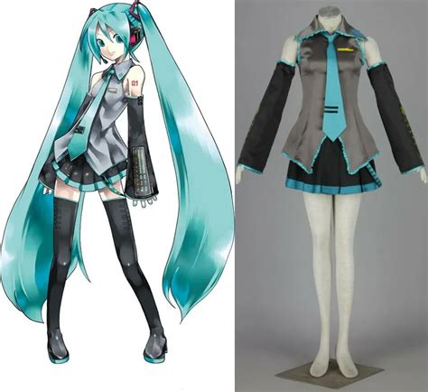 Vocaloid Hatsune Miku Cosplay Costume Halloween In Game Costumes From