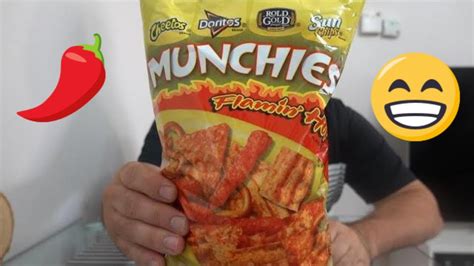Flamin Hot Munchies Australian Taste Test Doritos Rold Gold Sun Chip And Cheetos Youtube