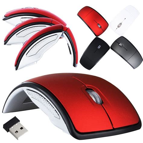 Foldable Wireless Computer Mouse Arc Touch 24g Slim Optical Gaming