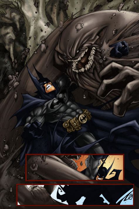 Batman Vs Clayface By Rodvill On Deviantart