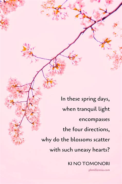 A Pink Background With Flowers And A Quote