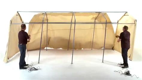 Original shelters | for all your storage & shelter needs outdoors! ShelterLogic® AutoShelter® Assembly - YouTube