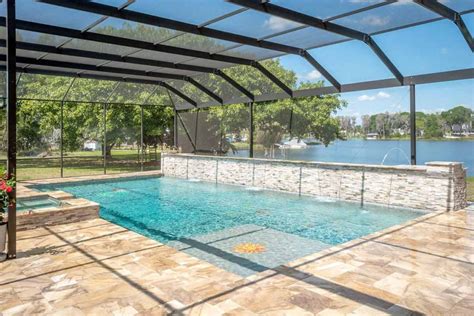 Reed Pool Project Larsens Pool And Spa Pool Builder In Tampa Bay