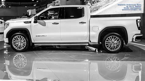 A White Gmc Denali Truck In Monochrome Here Is A Photo Fro Flickr