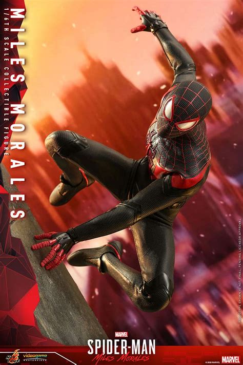 Hot Toys Video Game Masterpiece Spider Man Spiderman Miles Morales 1 6 Scale 12 Figure Buy