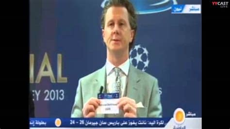 The champions league draw for the group stage is scheduled to start at 5pm. UEFA Champions League Quarter-finals Draw 2012/2013 (15/03 ...