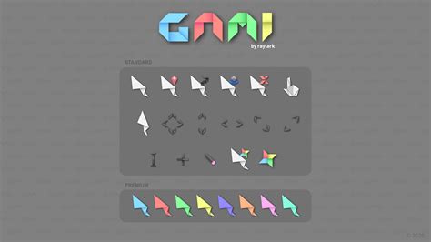 Custom Origami Cursor Pack Gami Link In Comments Rwindows10