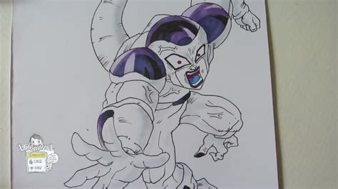 Frieza Drawing Easy Frieza Draw Dragon Ball Drawing Drawings Goku Dbz