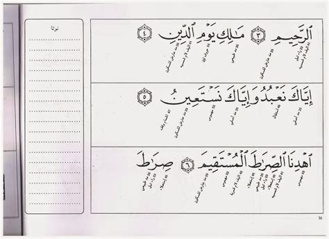 Surah ini diturunkan di mekah dan terdiri dari 7 ayat. tujuhpen.blogspot: Hukum tajwid Surah Al fatihah