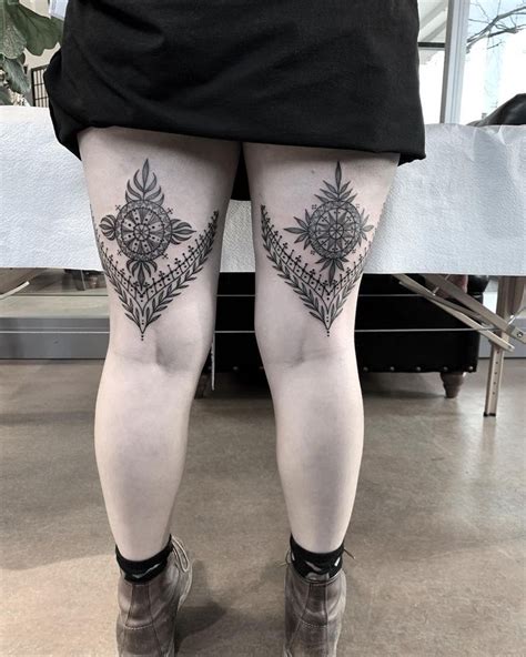Tattoos On The Back Of The Thighs Tattoos Body Art Tattoos Art Tattoo
