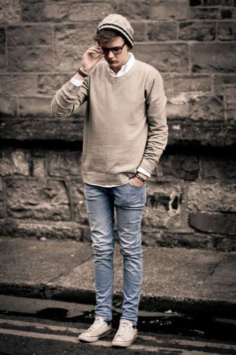 Pin by ชวตฟลก จอมโฉด on my look Hipster outfits men Hipster mens