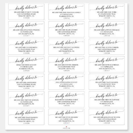 We did not find results for: Elegant Black Wedding Guest Address Labels | Zazzle.com in ...