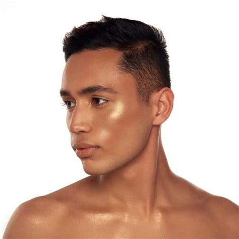 Diamond Glow Powder Conceited In 2021 Male Model Face Black Hair