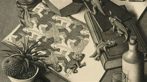 Bbc The Amazing World Of Mc Escher Mc Escher Reptiles