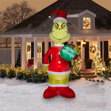 Make halloween come to life with a wide selection of halloween inflatables & blow ups from walmart.ca. SALE CLEARANCE Inflatable Grinch Character for Christmas ...