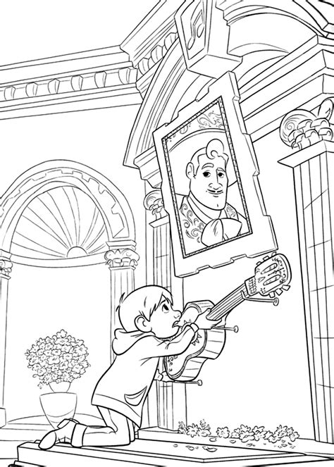Coco Movie Coloring Pages At Free Printable