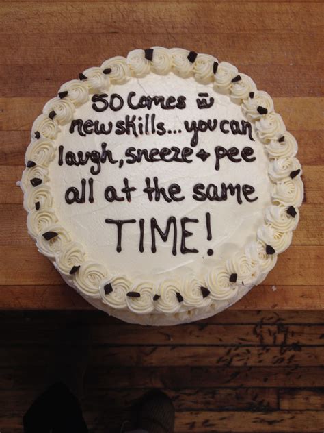 Funny Birthday Cake Messages