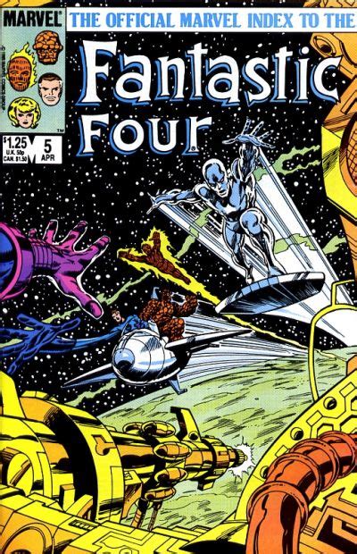 Official Marvel Index To Fantastic Four Vol 1 5 Marvel Database