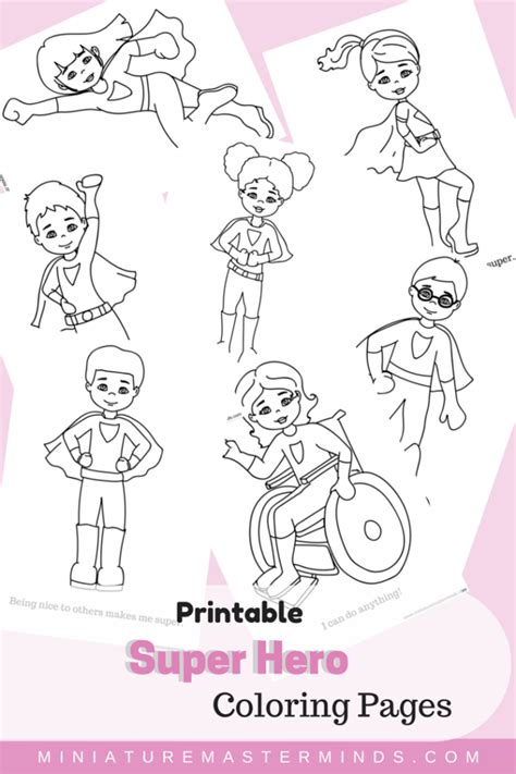 It is also easier to cut out the shapes and paste them into scrap books and projects. Free Printable Kid Super Hero Coloring Pages | Superhero ...