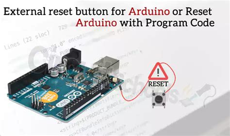 External Reset Button For Arduino Or Reset Arduino With Code Circuit