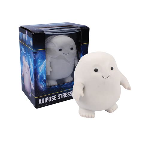 Of, relating to, or composed of animal fat; Doctor Who Adipose Stress Toy is Just What the Doctor Ordered