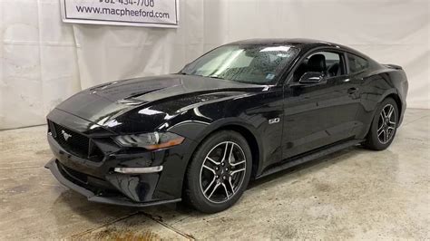 Shadow Black 2020 Ford Mustang Gt Premium Review Macphee Ford Youtube
