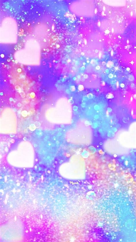 Shimmer Hearts Wallpaperlockscreen Girly Cute