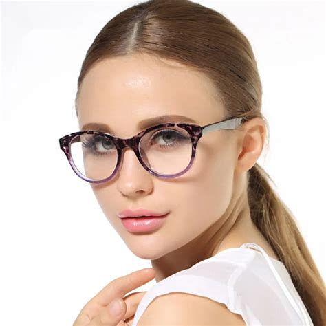 New Cat Style Lens Glasses Frames For Women Fashion Brand Eye Glasses Frames Femininos