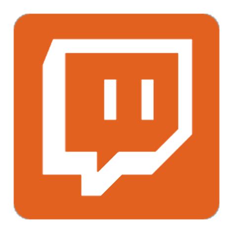 Download High Quality Twitch Logo Png Orange Transparent Png Images