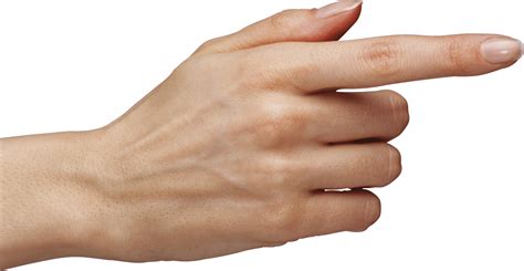 Woman Pointing Finger Transparent Png Stickpng