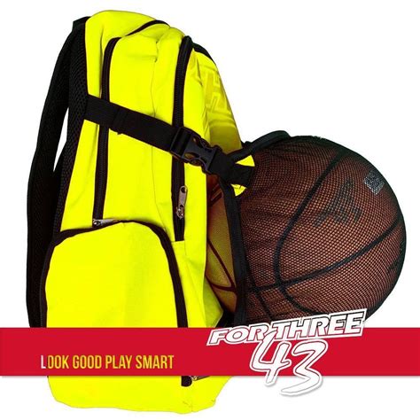 Basketballrucksack Mit Ballnetz Großer Stauraum Mit Extra Ballnetz